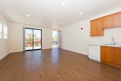 RPP Studio Main Living  at Roundhouse Place, San Luis Obispo, California